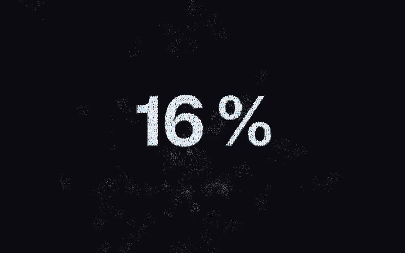 ‘16 %’ drawn in the points of my sentences about Dynatrace observability